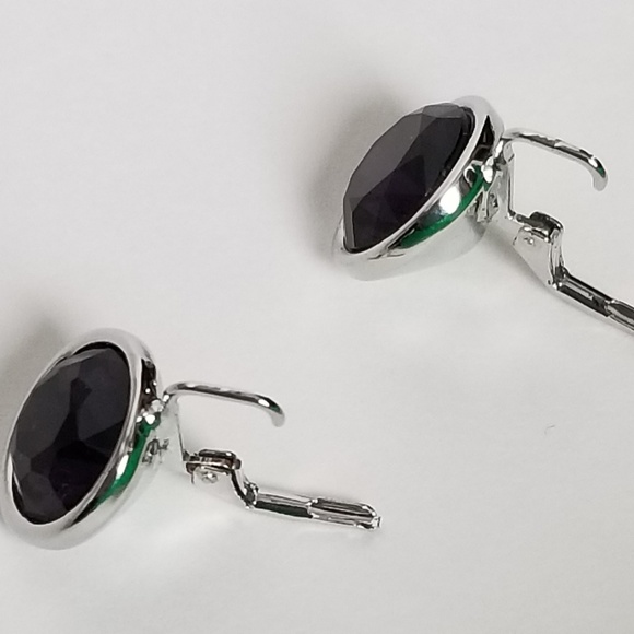 Swarovski Amethyst element bella crystal earrings - Picture 4 of 7